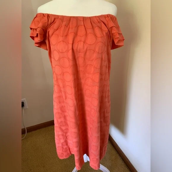 Orange Midi Dress by Rabbit Rabbit Rabbit Size 14 - Picture 2 of 9